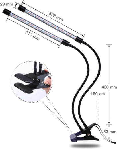 Kompaktné rozmery a jednoduché uchytenie klipom
