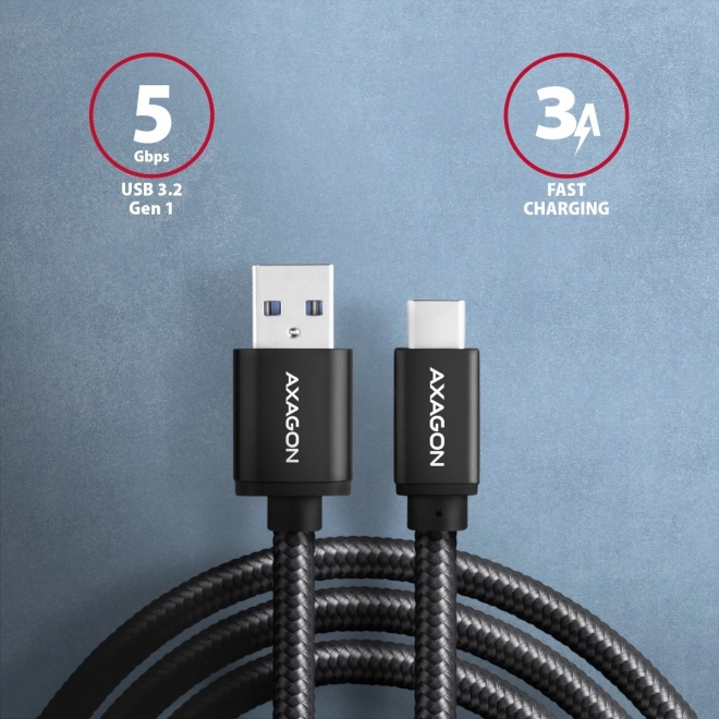 Kábel USB-C - USB-A SuperSpeed 2m