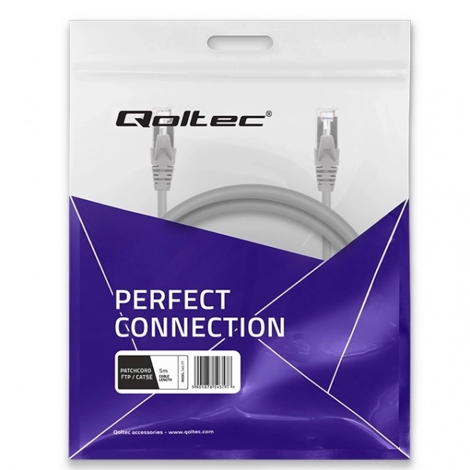 Overená kvalita Qoltec, kategória CAT5e