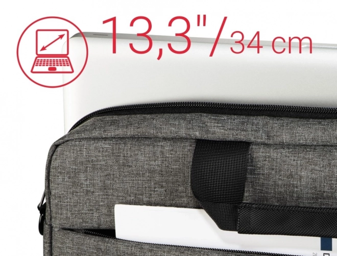 Šedá taška na notebook Terra 13.3 palca