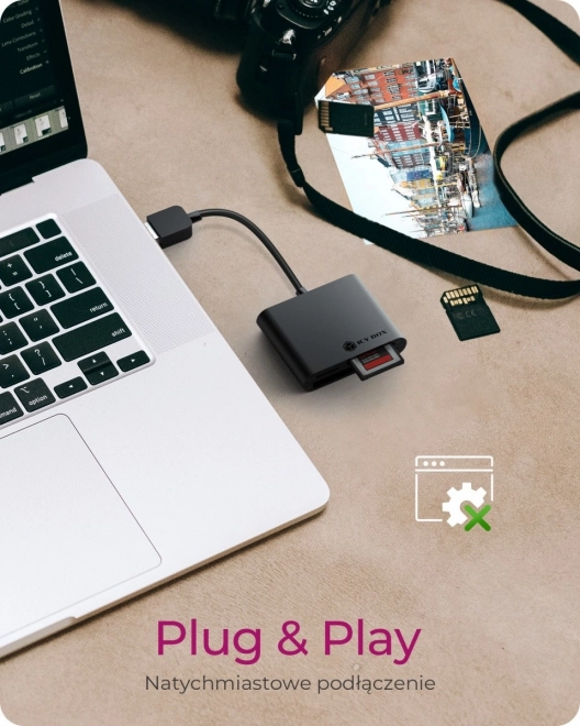 Čítačka kariet s USB 3.0 konektorom