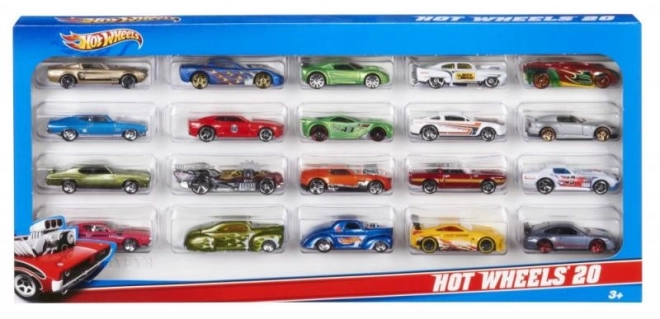 Sada 20 Angličákov Hot Wheels