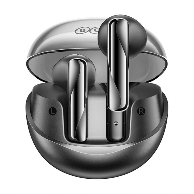 Bezdrôtové slúchadlá QCY AilyBuds Clear – Silver