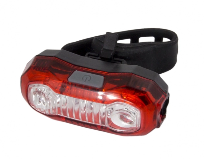 Led zadné svetlo na bicykel s USB POLARIS