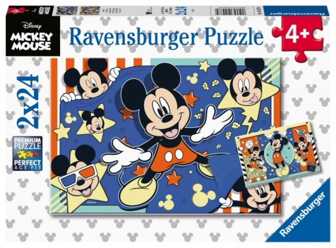 Ravensburger Puzzle Mickey Mouse: Natočte film!