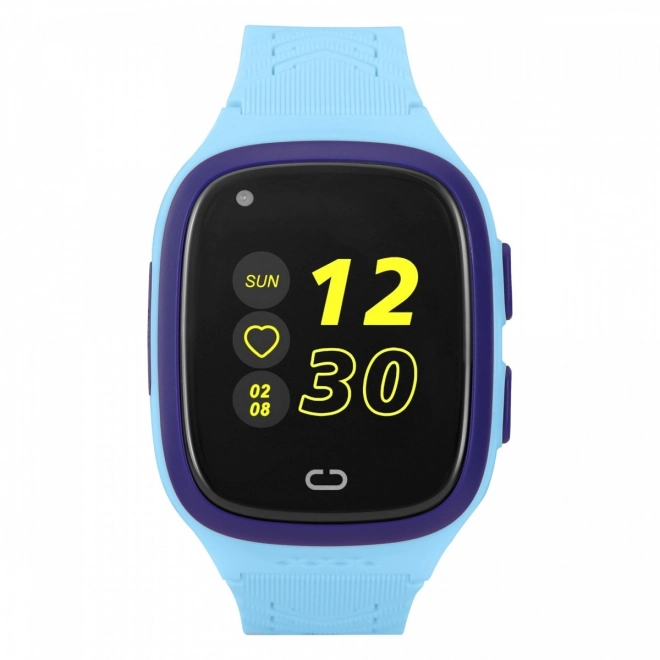 Smart hodinky pre deti Garett Rock 4G RT modré