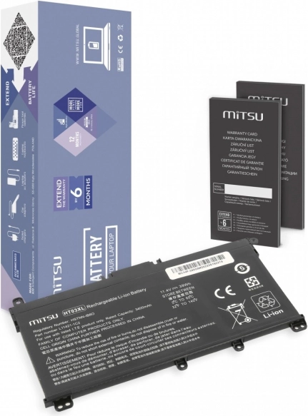 Bateria pre notebooky HP 240 250 G7 G8 a ďalšie modely