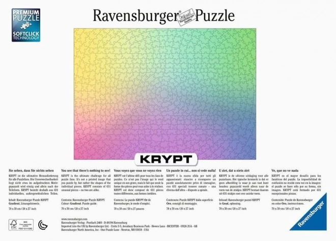 Ravensburger Puzzle Krypt Gradient 631 Dielikov