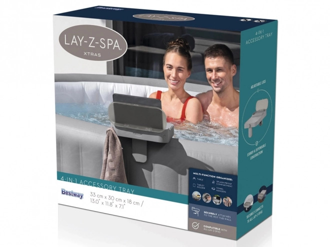 Bestway multifunkčná polička 4v1 pre Lay-Z-Spa