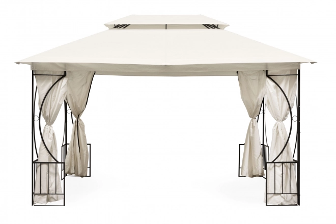 Stan záhradný pavilón 3x4m, moskytiéra a plné steny