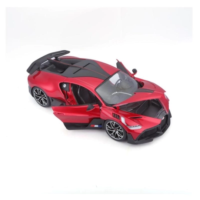 Model auta Bburago 1:18 Bugatti Divo červené