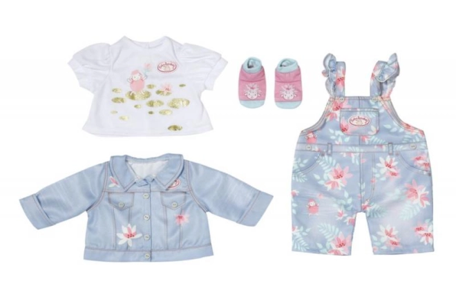 Kompletný outfit pre 43 cm bábiku