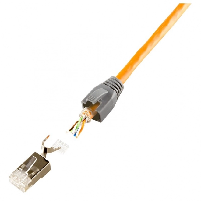 Tienené konektory RJ45 CAT.6, 6A, 7 - 10 ks