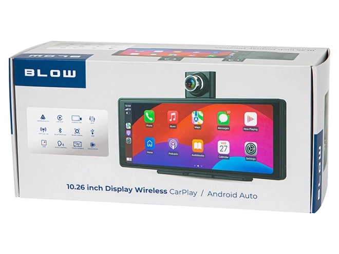 Multimediálna stanica Bezdrôtové CarPlay 5.0 s kamerou a cúvacou kamerou
