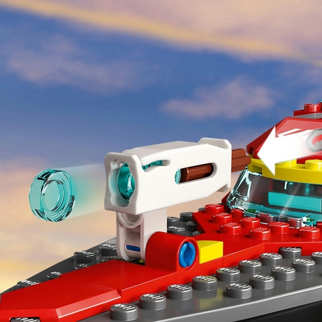 LEGO® City 60373 Hasičská záchranná loď a čln