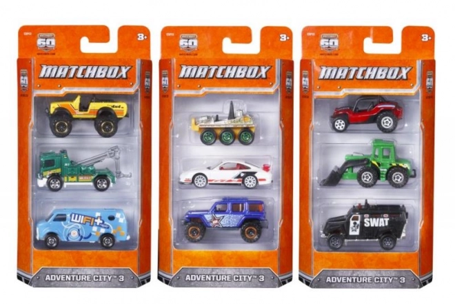 Matchbox Angličáky 3ks