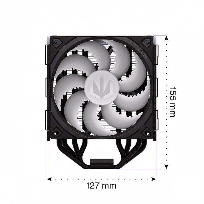 Chladič procesora Endorfy Fera 5 Black ARGB