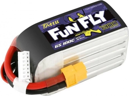 Kompaktná 6S 1300 mAh s XT60