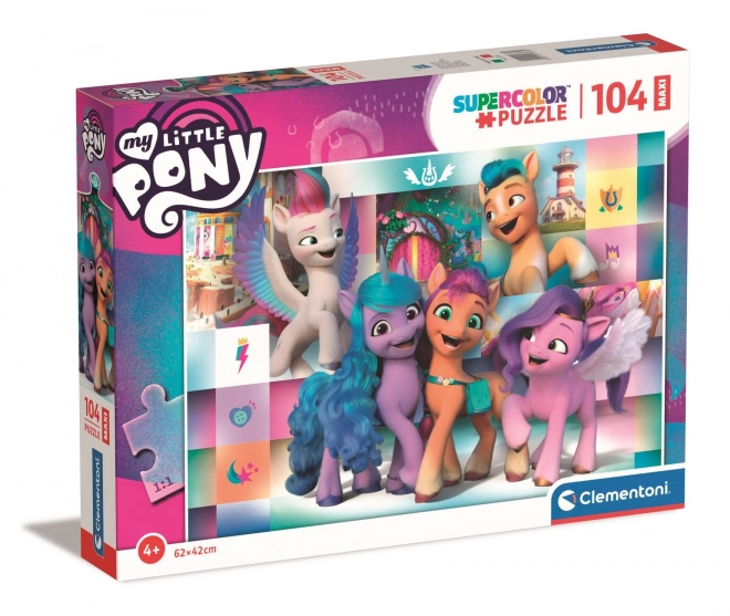 Puzzle My Little Pony: Veselá partia MAXI 104 dielikov