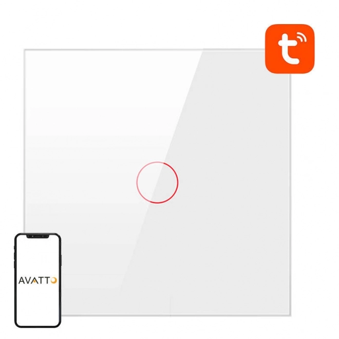 Inteligentný vypínač svetla WiFi Avatto TUYA