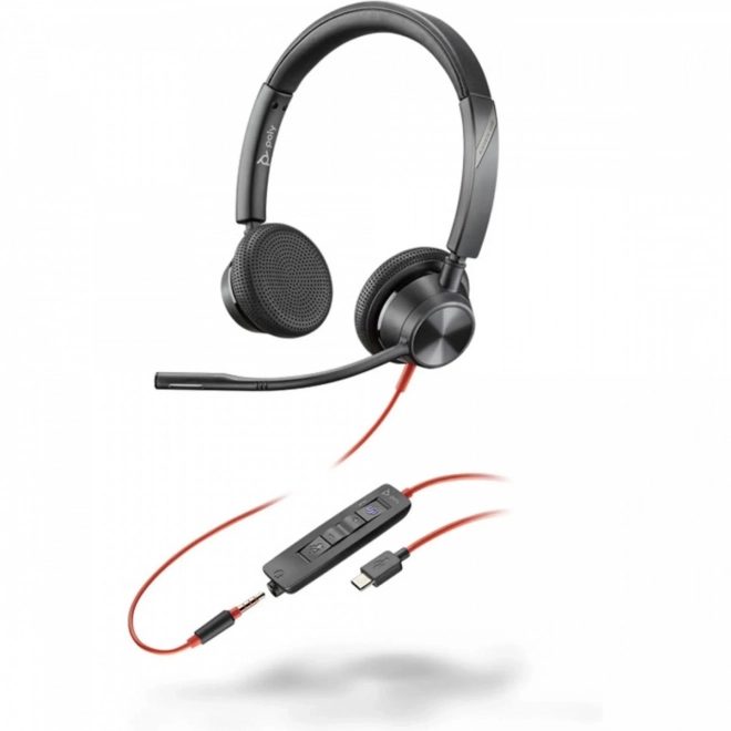Batéria Poly Blackwire 3325 stereofónny headset