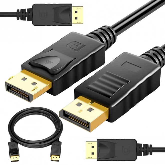 Kábel DisplayPort 1.4 pre audio a video