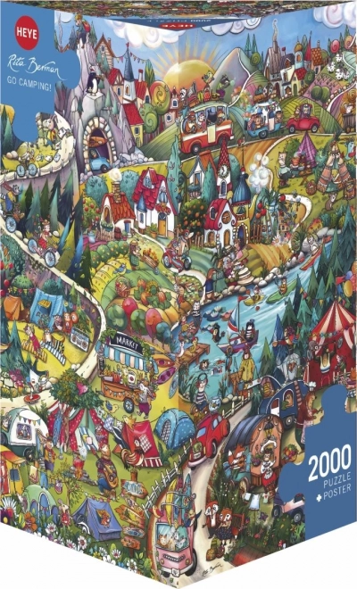 Puzzle Aktívny víkend od Rita Bergman