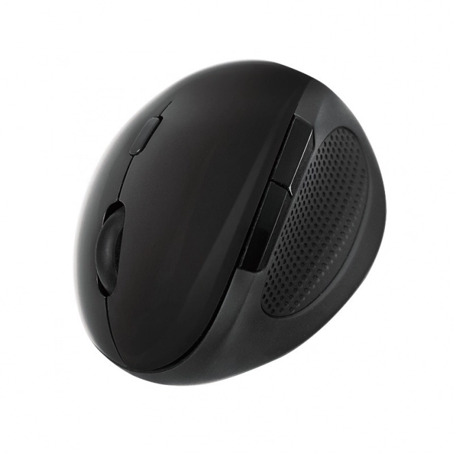 Ergonomická bezdrôtová optická myš 2.4GHz 1600dpi čierna