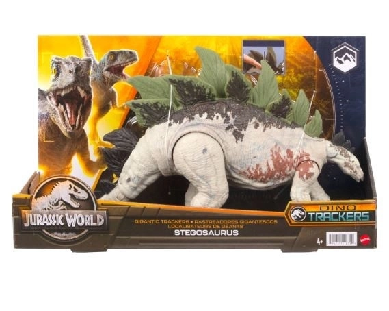 Jurský svet obrovský útočiaci dinosaurus - Stegosaurus