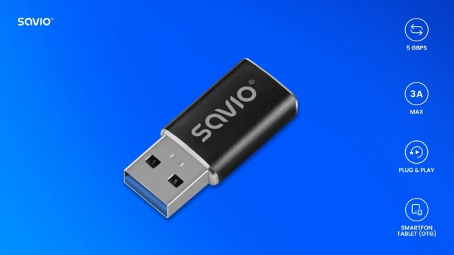 Adaptér USB-C 3.1 na USB-A 3.1 Savio