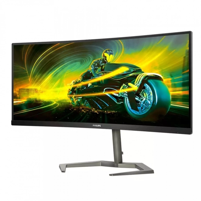 Zakřivený monitor VA 34 palcov 165Hz s reproduktormi