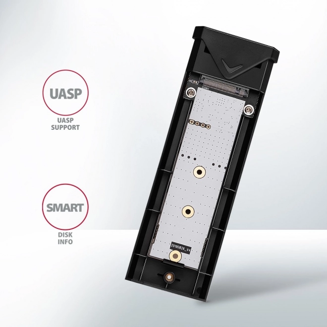 Vonkajší hliníkový kryt pre NVMe SSD s rozhraním USB-C 3.2 Gen 2