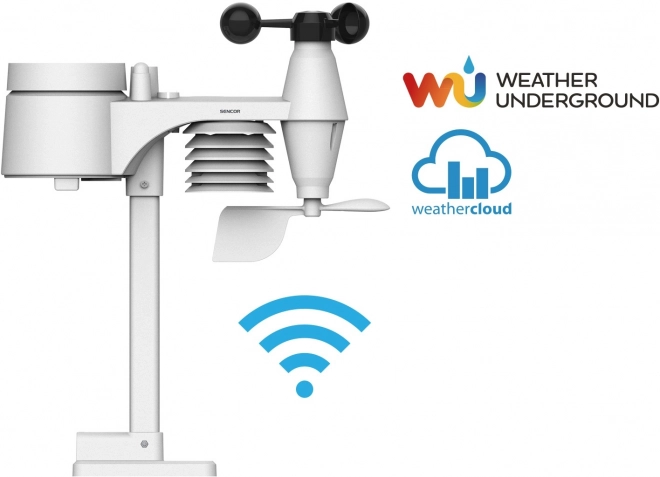 Profesionálna meteostanica WiFi SWS s farebným displejom