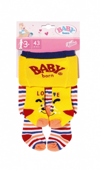 Pančuchy pre bábiku BABY born 43 cm - set 2 ks