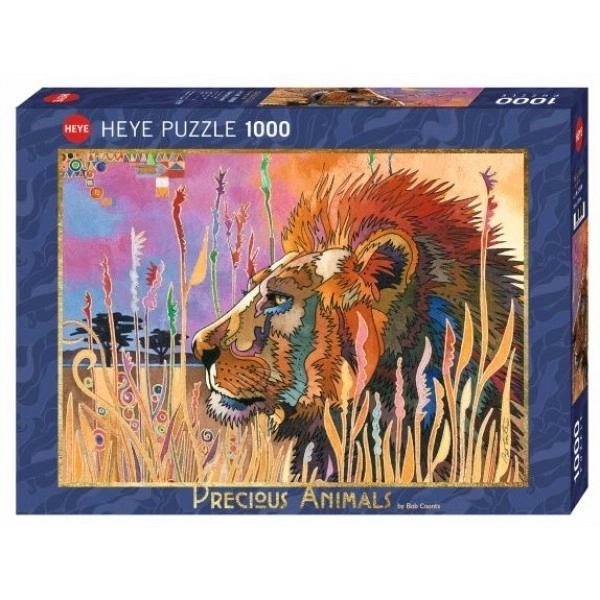 Puzzle Kráľ zvierat