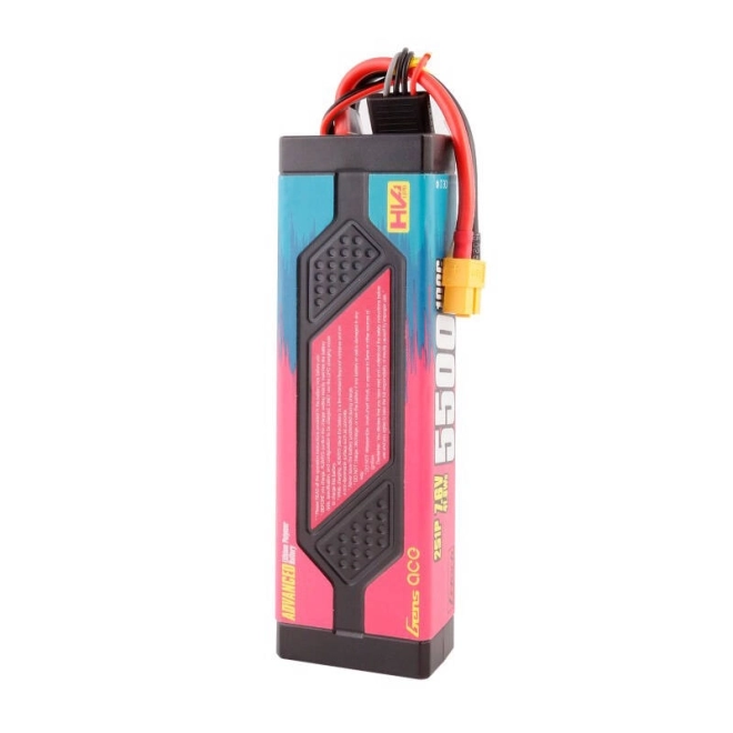 Pokročilá lipo batéria Gens ace 5500mAh 7,6V 100C 2S1P s XT60