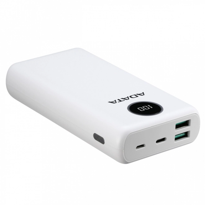 Biela powerbanka ADATA 20000 mAh QC/PD
