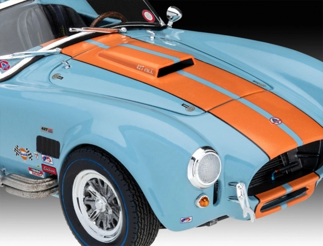 Plastikový model auta 65 Shelby Cobra 427 1:24