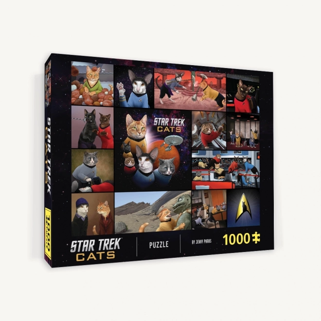 Star Trek Mačky Puzzle 1000 Dielikov