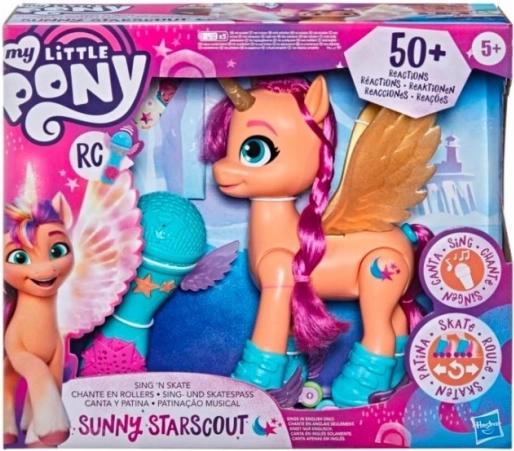 My Little Pony spievajúca Sunny Starscout na korčuliach