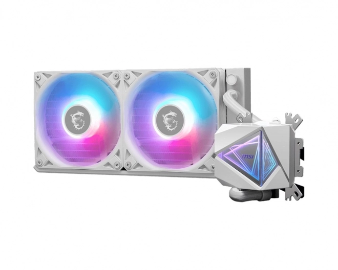 Chladič procesora MSI MAG Coreliquid I240 biely