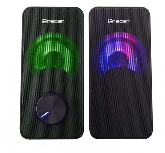 Reproduktory s RGB podsvietením