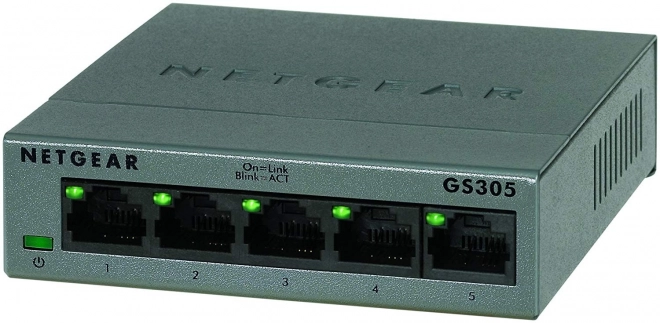 Nespravovaný prepínač Netgear s 5 portmi