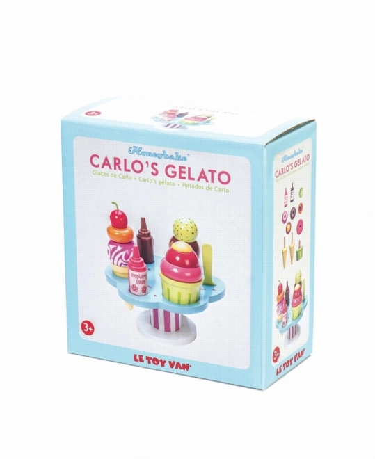 Le Toy Van Set so zmrzlinou Carlos