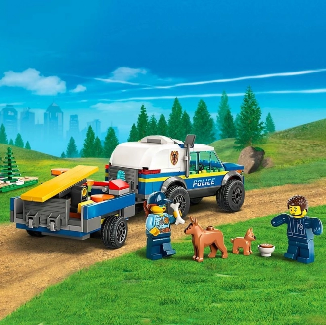 LEGO® City 60369 Výcvikové miesto mobilného policajného psa