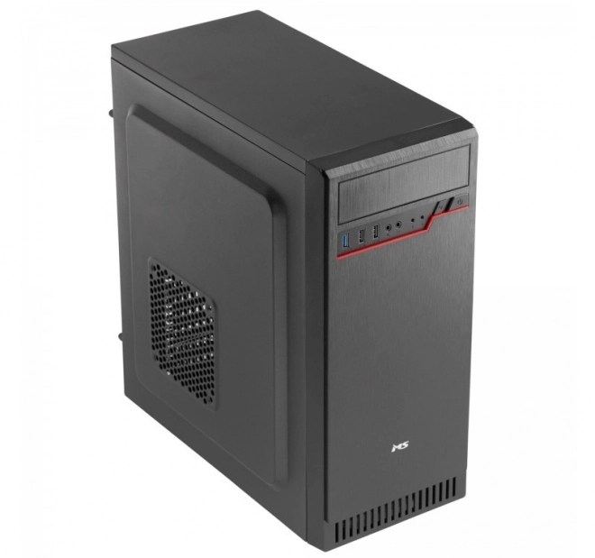 Čierna PC skriňa MS Element M305