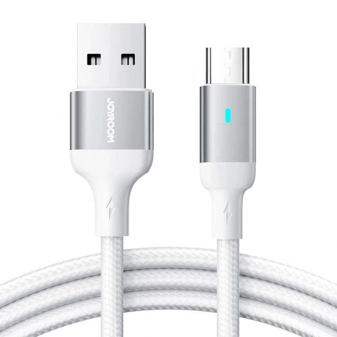 Kábel k Micro USB-A 2,4A 2m Joyroom biely