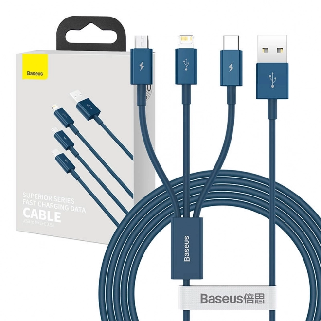 Kábel USB 3v1 Baseus Superior Series