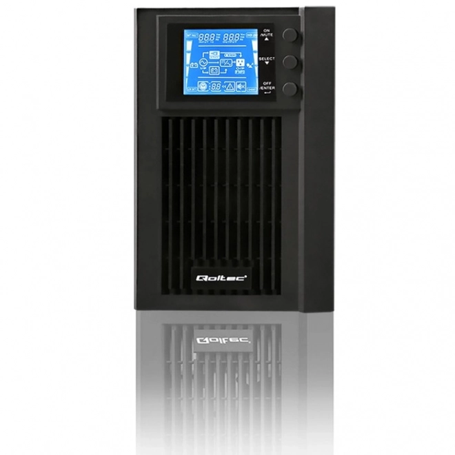 Záložný zdroj UPS na čisto sinusovú vlnu 1kVA 800W s LCD a USB