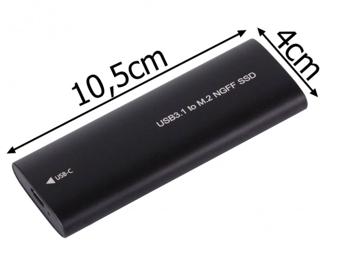 Obal na disk M.2 SATA NGFF USB 3.1 typ-C 2230-2280mm